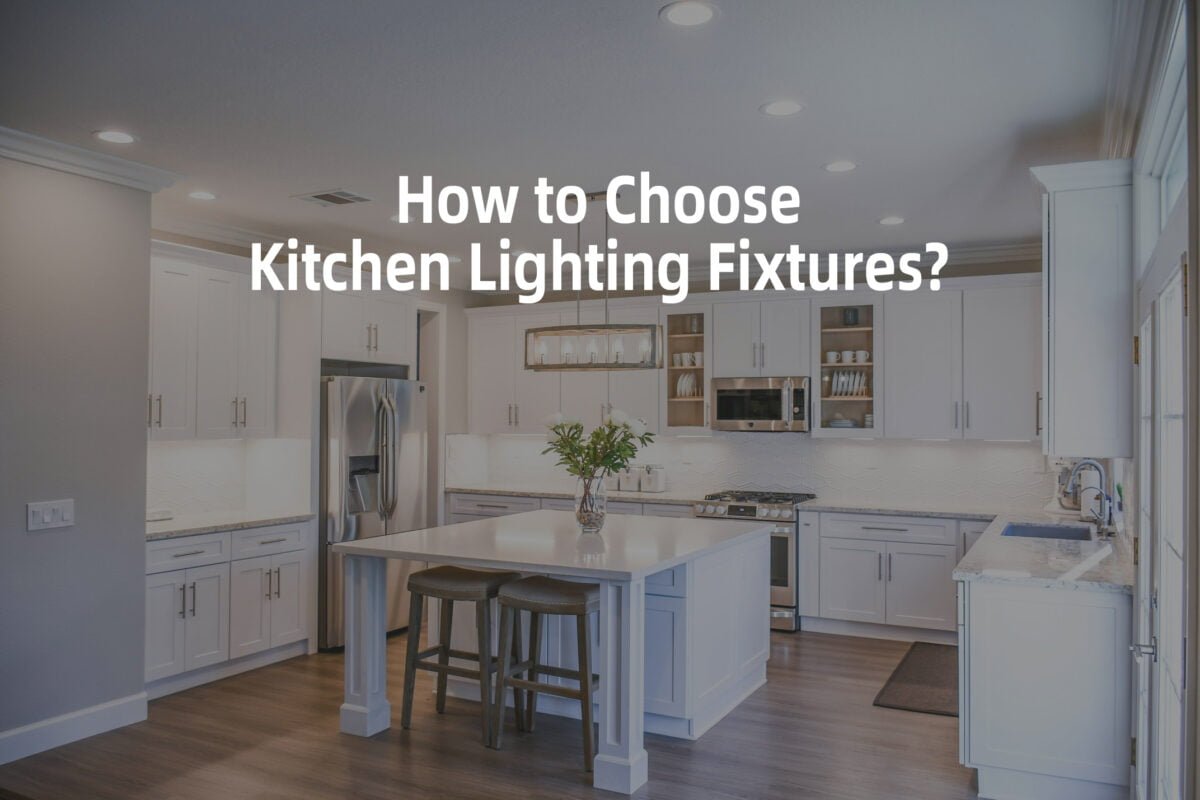 How to Choose Kitchen Lighting Fixtures - Sesi Lighting