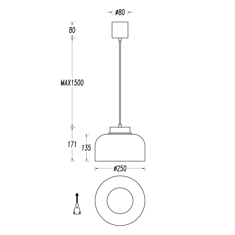 3K-PLC-led-pendant-light-dimensions