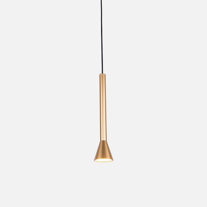 Tube-pla-led-pendant-light-gold-painting
